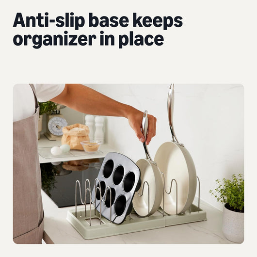 1 Set Cookware and Bakeware Organizer