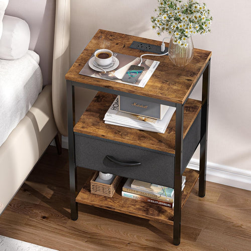 1 Nightstand with Charging Station