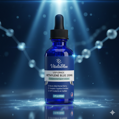 VitalisBlue USP Grade Methylene Blue 150mg