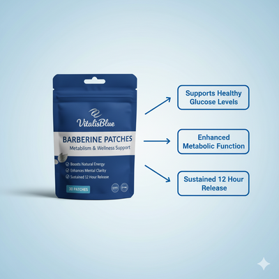 VitalisBlue Barberine Patches